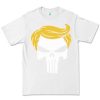 White trump skull Premium Tee - linhVisuals