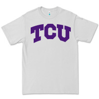 Dove Grey Texas Christian University Premium Tee - linhVisuals