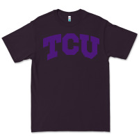 Plum Texas Christian University Premium Tee - linhVisuals