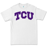 White Texas Christian University Premium Tee - linhVisuals