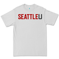Dove Grey Seattle University Premium Tee - linhVisuals