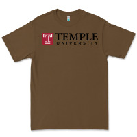 Cacao Temple University Premium Tee - linhVisuals