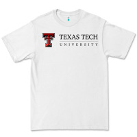 White Texas Tech University Premium Tee - linhVisuals