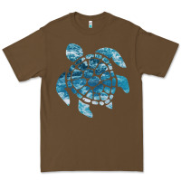 Cacao ocean sea turtle Premium Tee - linhVisuals