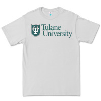 Dove Grey Tulane University Premium Tee - linhVisuals