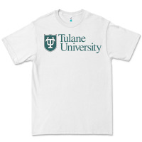 White Tulane University Premium Tee - linhVisuals