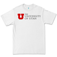 White The University of Utah Premium Tee - linhVisuals
