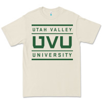Bone Utah Valley University Premium Tee - linhVisuals