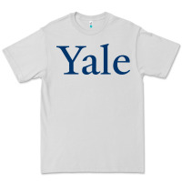 Dove Grey Yale University Premium Tee - linhVisuals