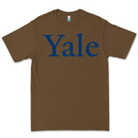 Cacao Yale University Premium Tee - linhVisuals