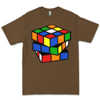 Cacao rubik cube Premium Tee - linhVisuals
