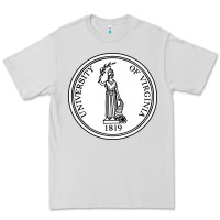 Dove Grey University of Virginia Premium Tee - linhVisuals
