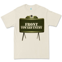 Front Toward Enemy Distressed Claymore Mine Military Premium Tee | Teevron