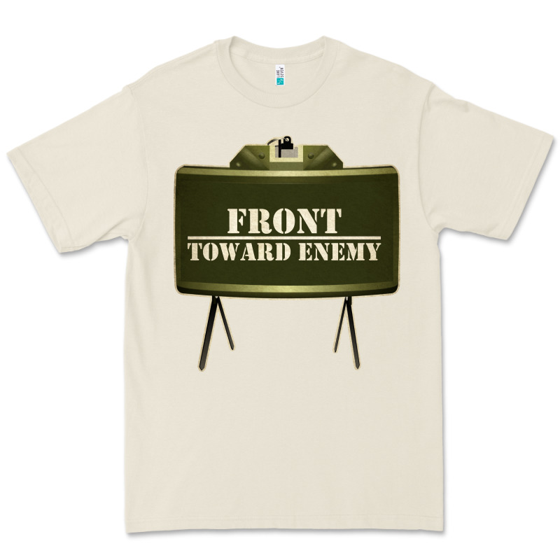Front Toward Enemy Distressed Claymore Mine Military Premium Tee by linhVisuals | Teevron