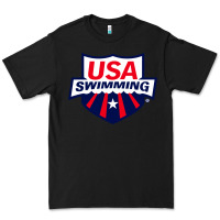 Black swimming team Premium Tee - linhVisuals