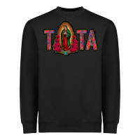 Black tata lady of guadalupe Heavyweight Sweatshirt - Jasminsmagicworld