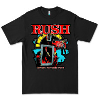 Black RUSH MUSIC Premium Tee - linhVisuals