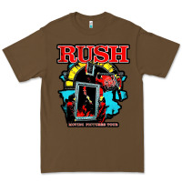 Cacao RUSH MUSIC Premium Tee - linhVisuals