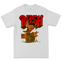 Dove Grey rush neil 10 Premium Tee - linhVisuals