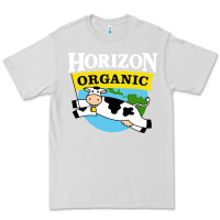 Dove Grey horizon organic milk Premium Tee - linhVisuals