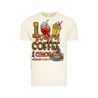 Vintage Arctic 100. Days Of Coffee  Chaos Vintage Tee - CowhideDigitalArt