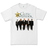 White Celtic Thunder Premium Tee - linhVisuals