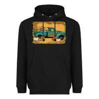 Black pumpkin farm truck Heavyweight Hoodie - Jasminsmagicworld
