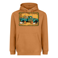 Meerkat pumpkin farm truck Heavyweight Hoodie - Jasminsmagicworld