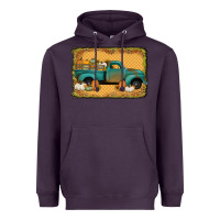 Plum pumpkin farm truck Heavyweight Hoodie - Jasminsmagicworld