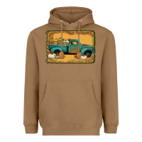 Toasted Coconut pumpkin farm truck Heavyweight Hoodie - Jasminsmagicworld