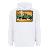 White pumpkin farm truck Heavyweight Hoodie - Jasminsmagicworld