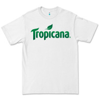 White tropicana Premium Tee - linhVisuals