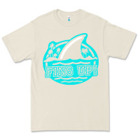 Bone fins up ocean Premium Tee - linhVisuals