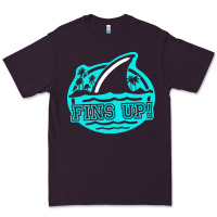 Plum fins up ocean Premium Tee - linhVisuals