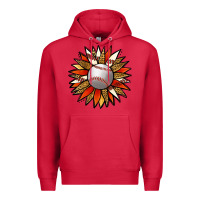 Cardinal Baseball Sunflower Premium Hoodie - Jasminsmagicworld
