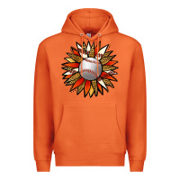 Carrot Baseball Sunflower Premium Hoodie - Jasminsmagicworld