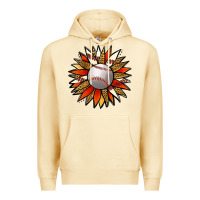 Pina Colada Baseball Sunflower Premium Hoodie - Jasminsmagicworld