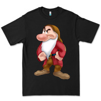 Black grumpy dopey dwarf Premium Tee - linhVisuals