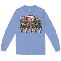 Colony Blue volleyball mom Long Sleeve Tee - SublimationCraftShop