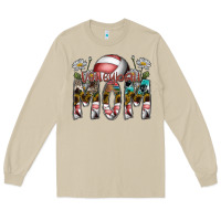 Mushroom volleyball mom Long Sleeve Tee - SublimationCraftShop