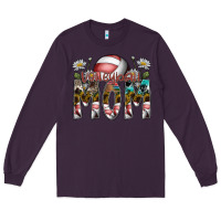 Plum volleyball mom Long Sleeve Tee - SublimationCraftShop