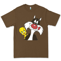 Cacao tweety and sylvester Premium Tee - linhVisuals
