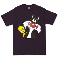 Plum tweety and sylvester Premium Tee - linhVisuals