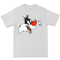 Dove Grey sylvester  face Premium Tee - linhVisuals