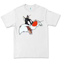 White sylvester  face Premium Tee - linhVisuals