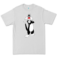 Dove Grey sylvester cat Premium Tee - linhVisuals