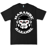 Black harambe Premium Tee - linhVisuals