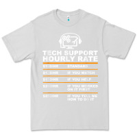 Dove Grey tech support hourly rate t shirt Premium Tee - linhVisuals