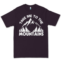 Plum take me to the mountains nature lover Premium Tee - linhVisuals