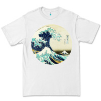 White great wave Premium Tee - linhVisuals